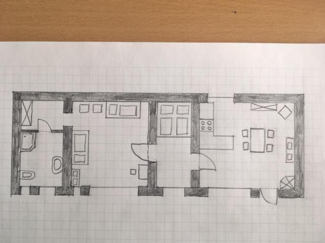 Ferienwohnung Zum Alten Forsthaus Messern Экстерьер фото